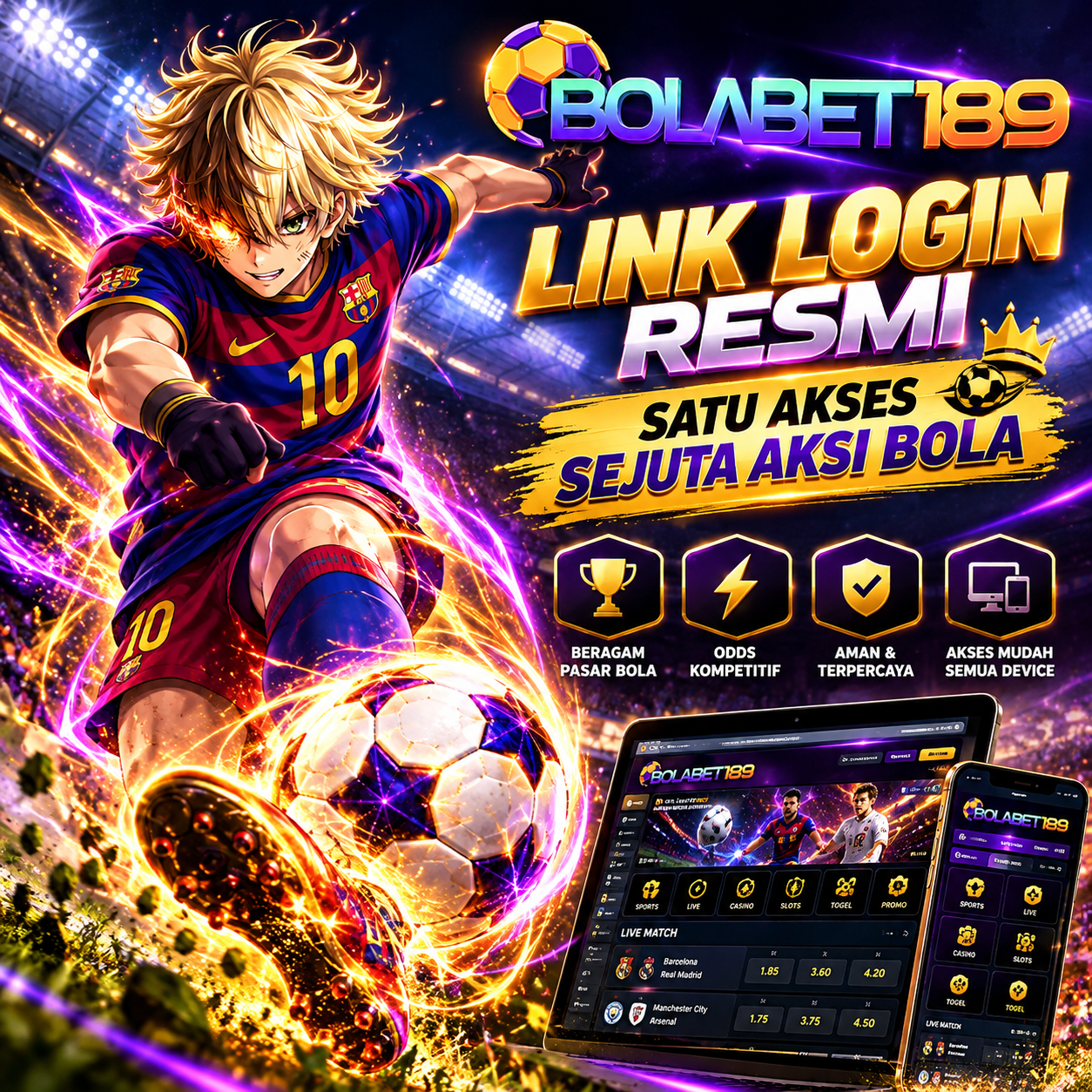 BOLABET189 | AiplusnovaLink Login Resmi, Satu Akses Sejuta Aksi Bola
